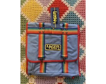 70s deadstock PRIDE lgbt RAINBOW canvas BACKPACK
