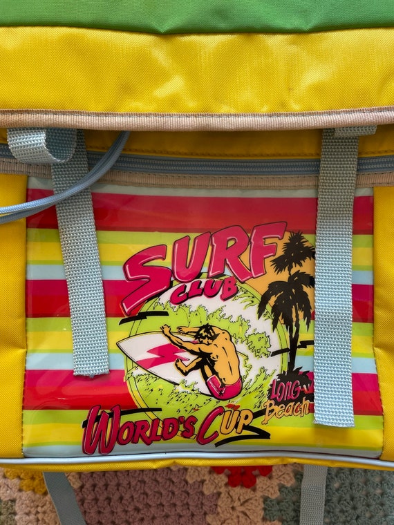70s deadstock multicolor PRIDE lgbt RAINBOW surf … - image 3