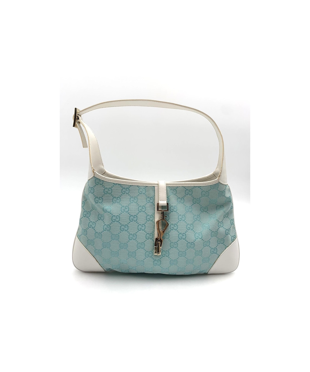 バッグ 2000's GUCCI ONE SHOULDER BAG LEATHER 2000s GUCCI Gg Monogram Jackie Bag - Etsy