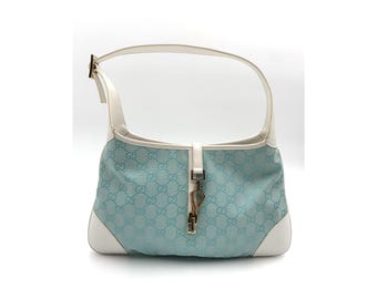 バッグ GUCCI Jackie hand bag gg Gucci Jackie 1961 Medium GG Canvas Crossbody Bag