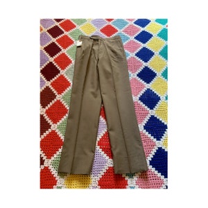 60s WOMAN cotton STRAIGHT trousers