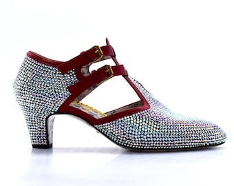 2000s GUCCI mila crystal pumps size 38EU - 5UK