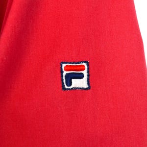 80s FILA red trekking man jacket image 5