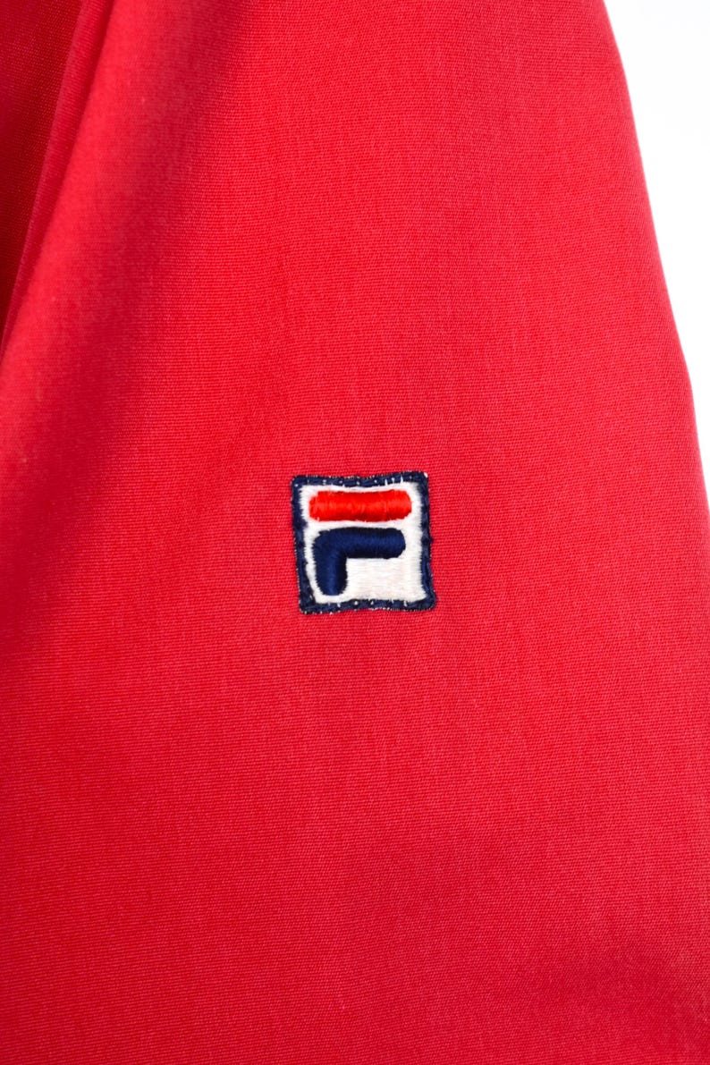 80s FILA red trekking man jacket image 5
