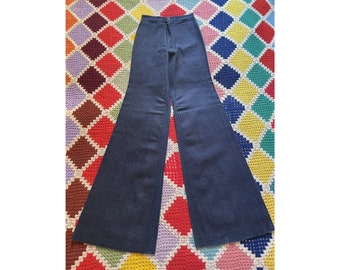 70s DEADSTOCK denim FLARED woman JEANS