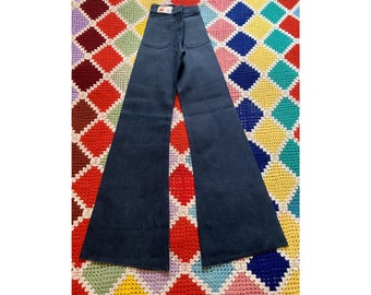 70s Wool WOMAN Flared Trousers - Etsy