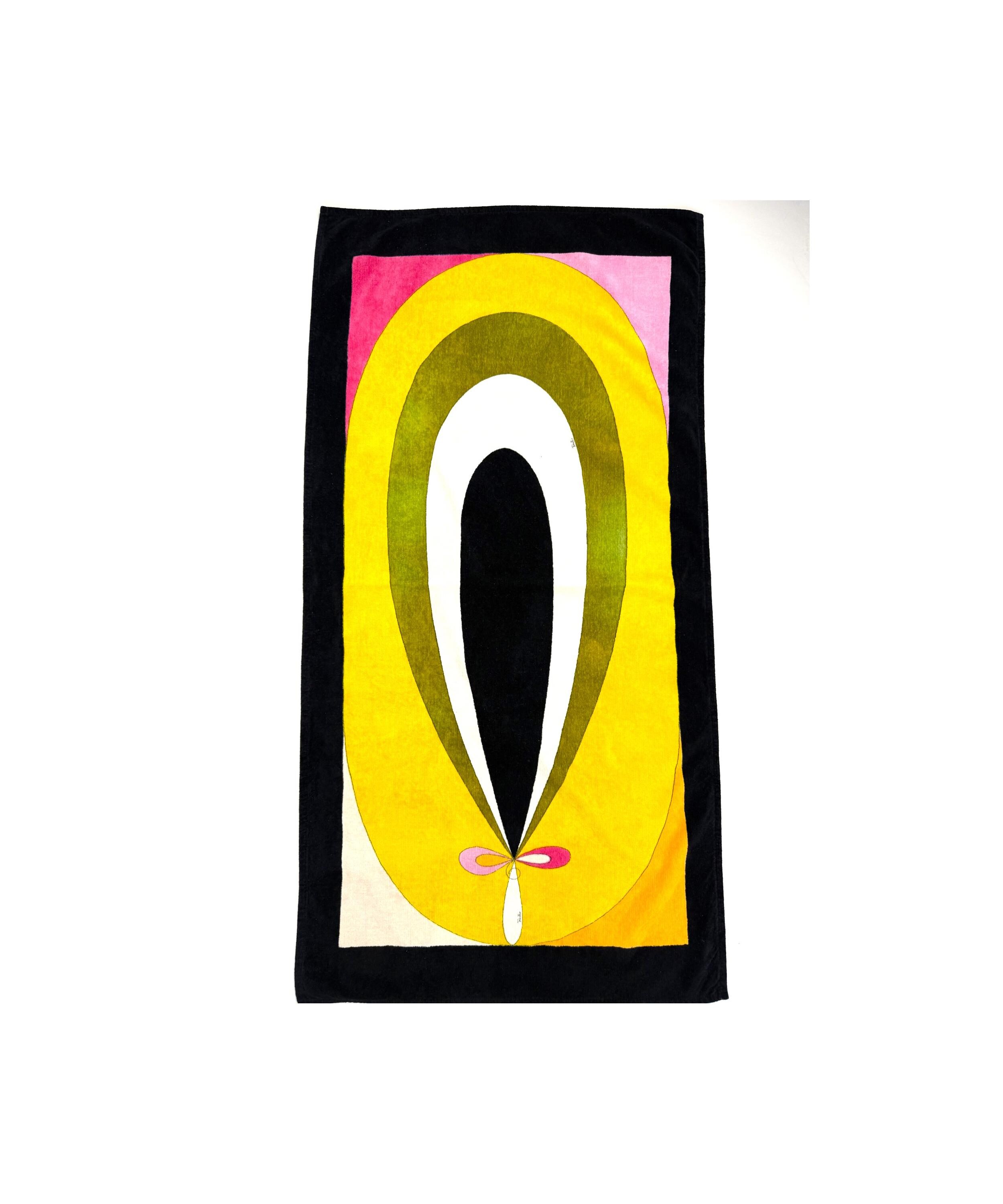 訳あり未使用品　エミリオプッチ　大判ビーチタオル Emilio Pucci Towel - Etsy