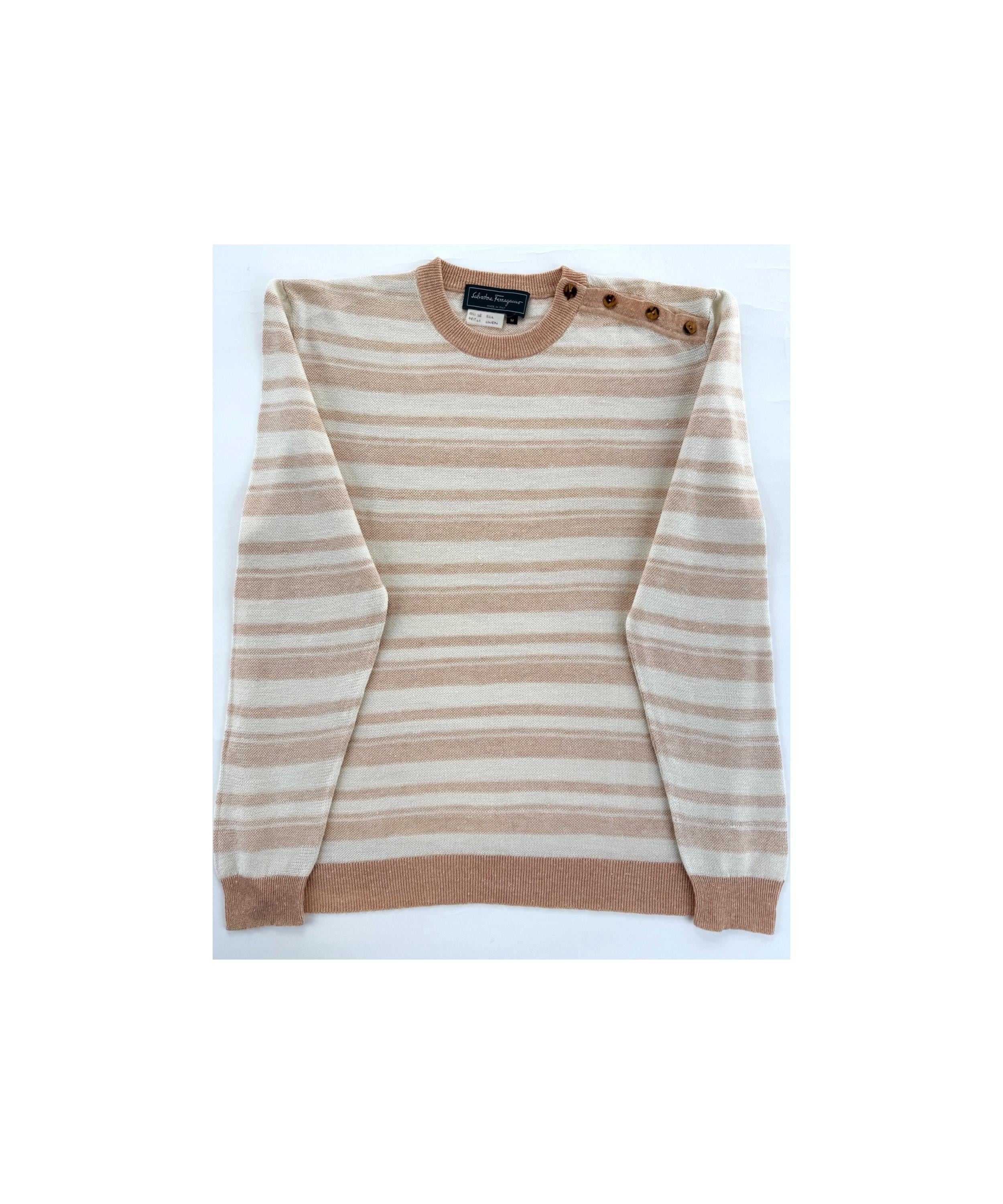 Tシャツ・カットソー SALVATORE FERRAGAMO Mud Wool Sweater Ferragamo Sweaters and pullovers for Women | Online Sale up