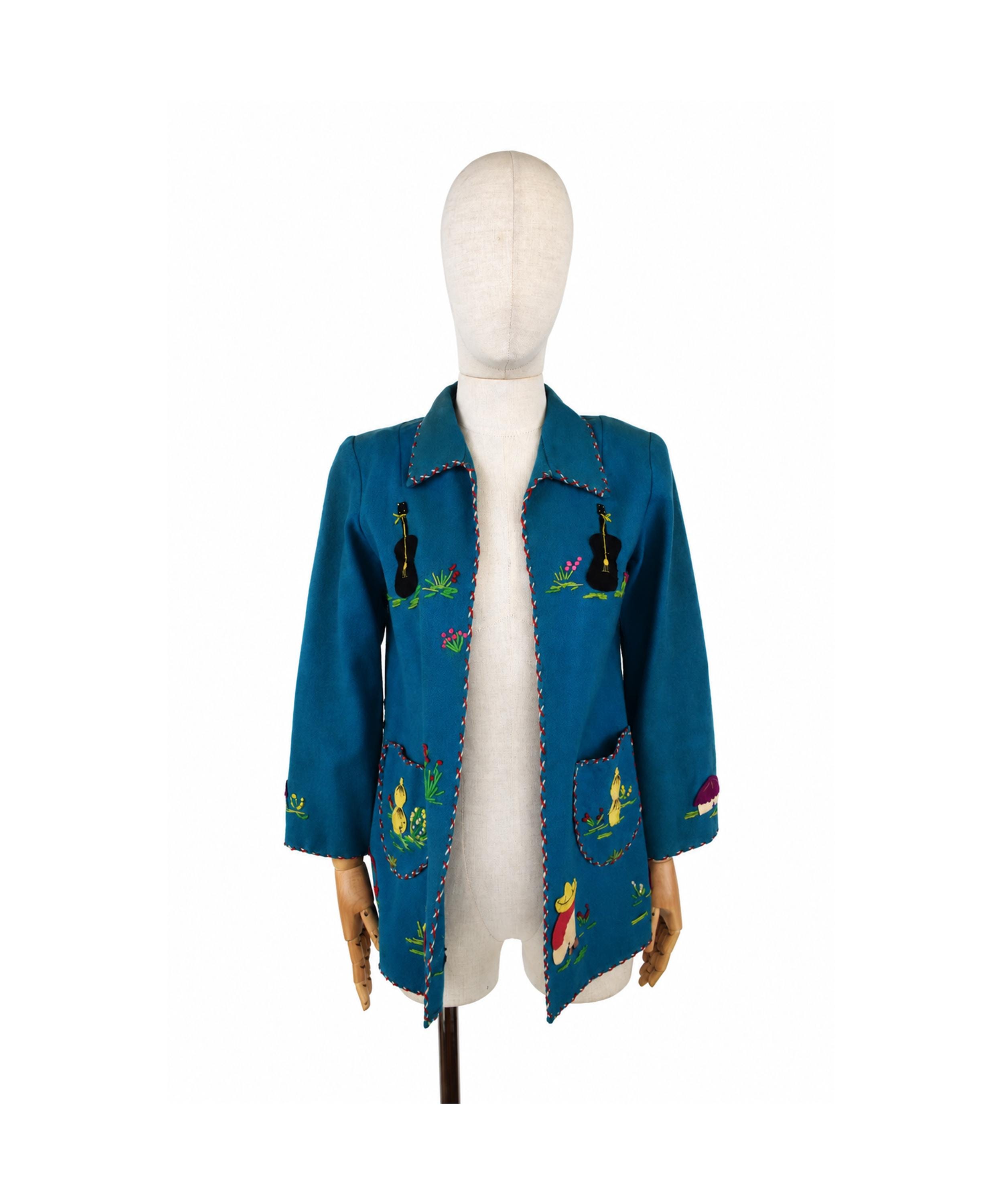 50s Mexican Jacket - Etsy