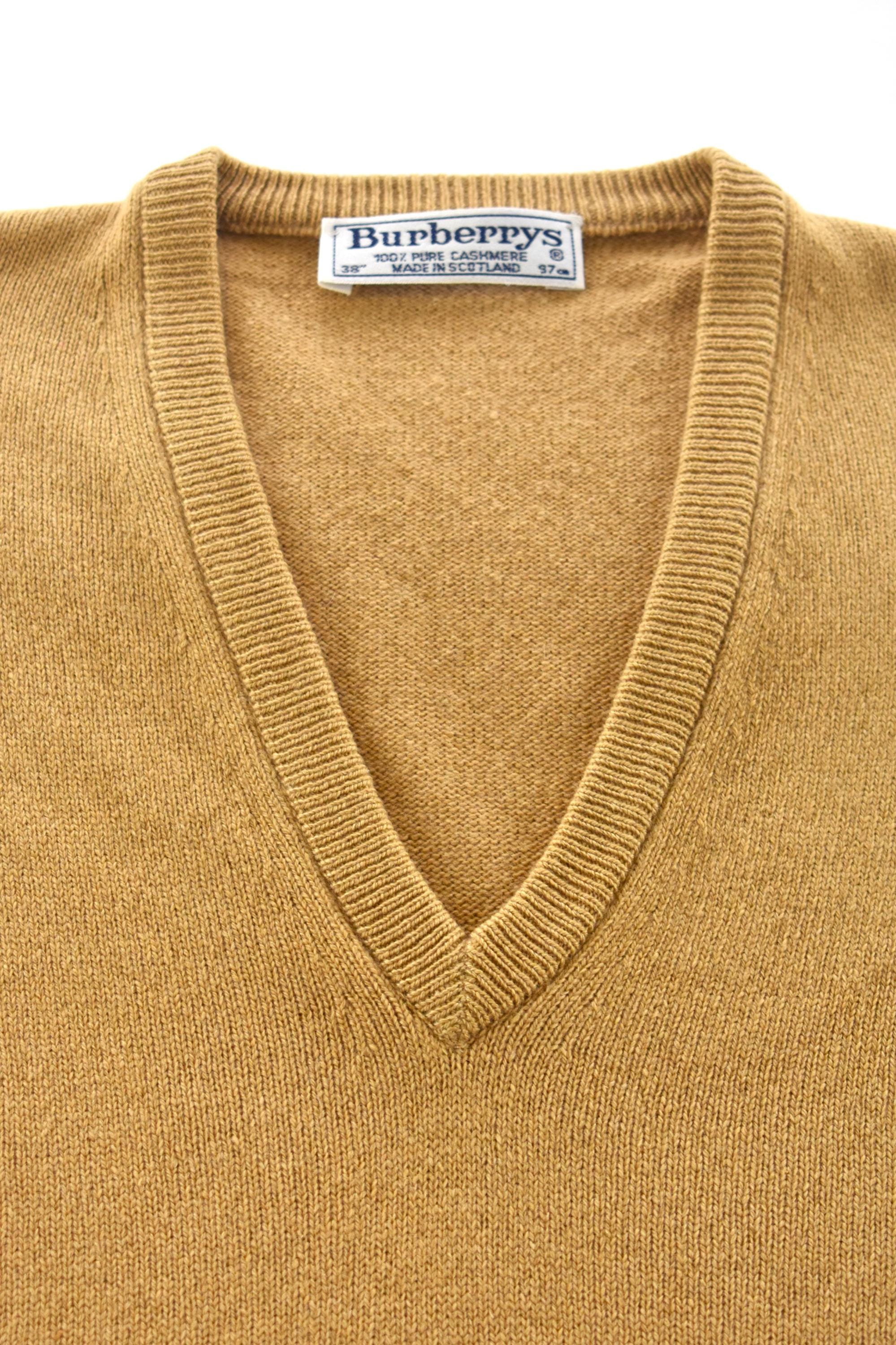 90年代バーバリーズのカシミアベスト - Etsy 日本