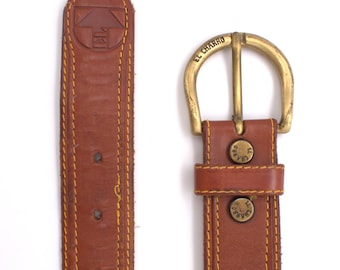 80年代 EL CHARRO 編み込みレザー製ウエスタンメンズベルト - Etsy 日本