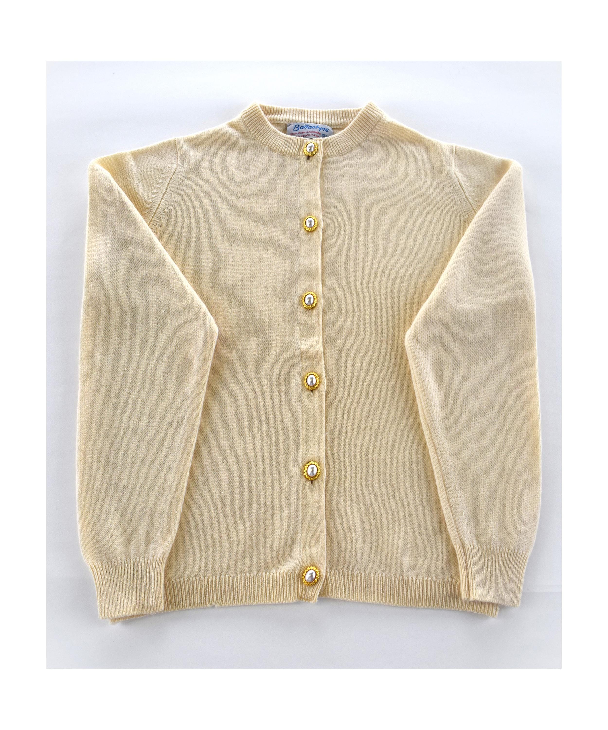 トップス Ballantyne Cashmere Cardigan 70s 80s Ballantyne Cardigan - Etsy Canada