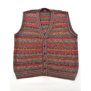 90s EXAMPLE BY MISSONI Cotton Vest - Etsy