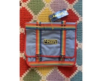 70s deadstock PRIDE lgbt RAINBOW canvas BACKPACK