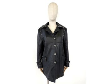 Vintage 80s Gianni Versace Leather Jacket - Etsy