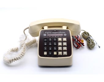 80s Deadstock DIGITA SUPERPHONE telephone