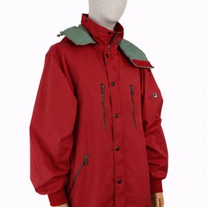 80s FILA red trekking man jacket image 2