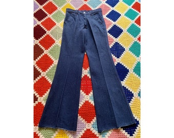 70s DEADSTOCK denim FLARED woman JEANS