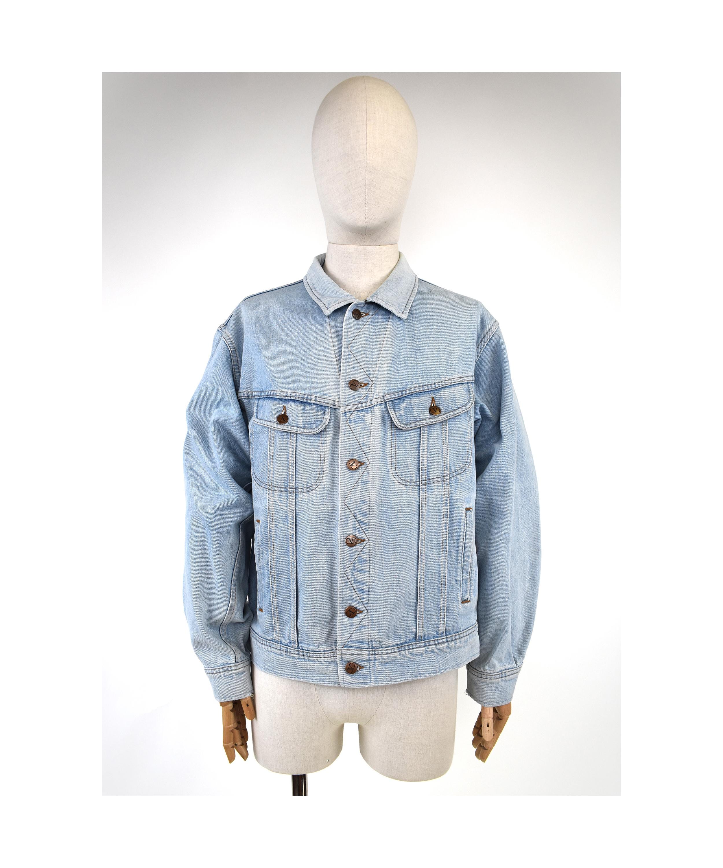 Vintage Valentino Denim Jacket - Etsy