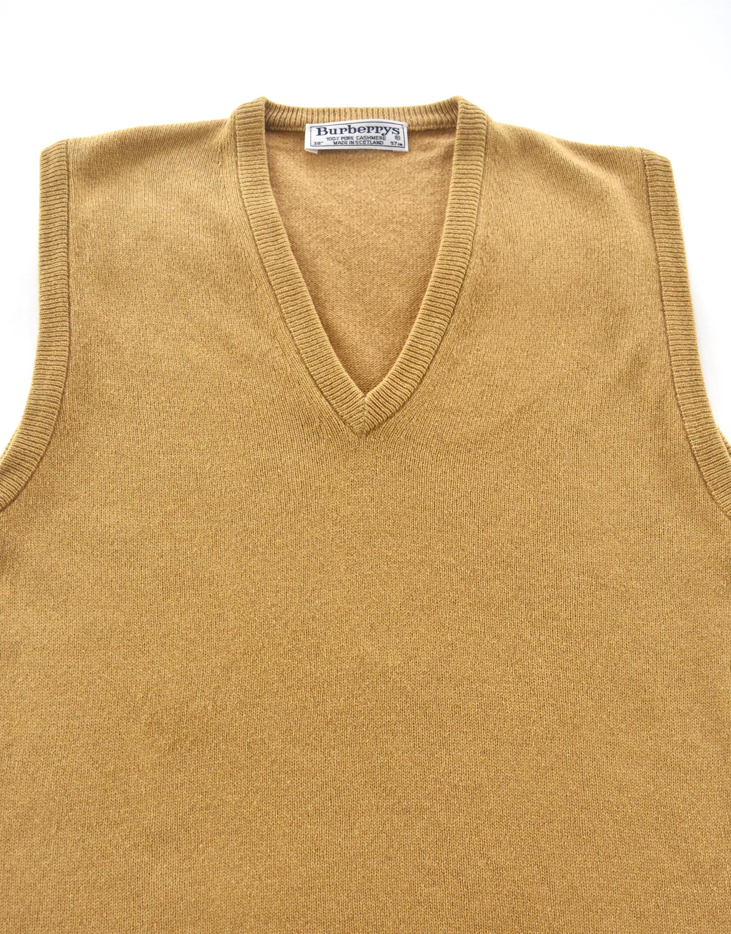 90年代バーバリーズのカシミアベスト - Etsy 日本