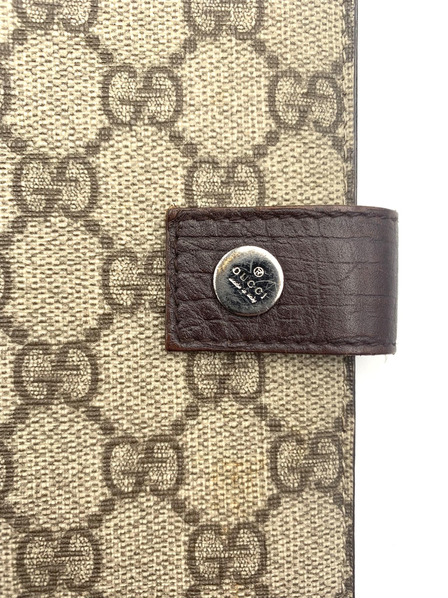 2000s GUCCI Monogram Document Holder Wallet - Etsy