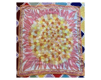 70s psychedelic EMILIO PUCCI silk scarf