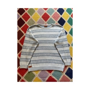 90s MISSONI cotton striped sweater