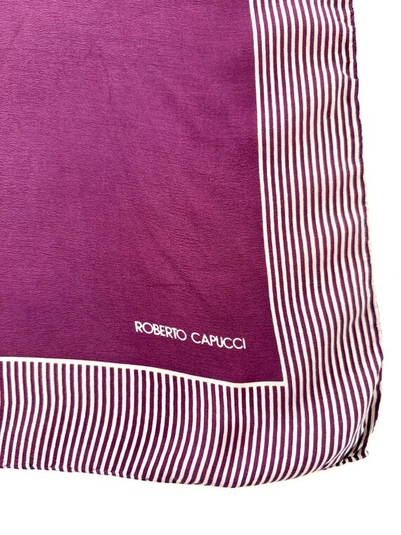 Foulard En Soie Roberto Capucci - Multicouleur - Occasion - Accessoire De Luxe Vintage