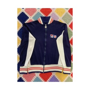 70s italy fila bjorn borg track blouson Bjorn Borg style