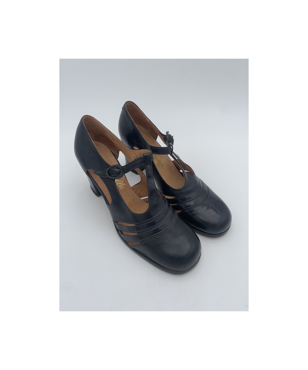 Baskets Vintage IPath Big Foot - Cuir Marron - Pointure 39 EU / 7 US - Année 2004 - Neuf Sans Boîte