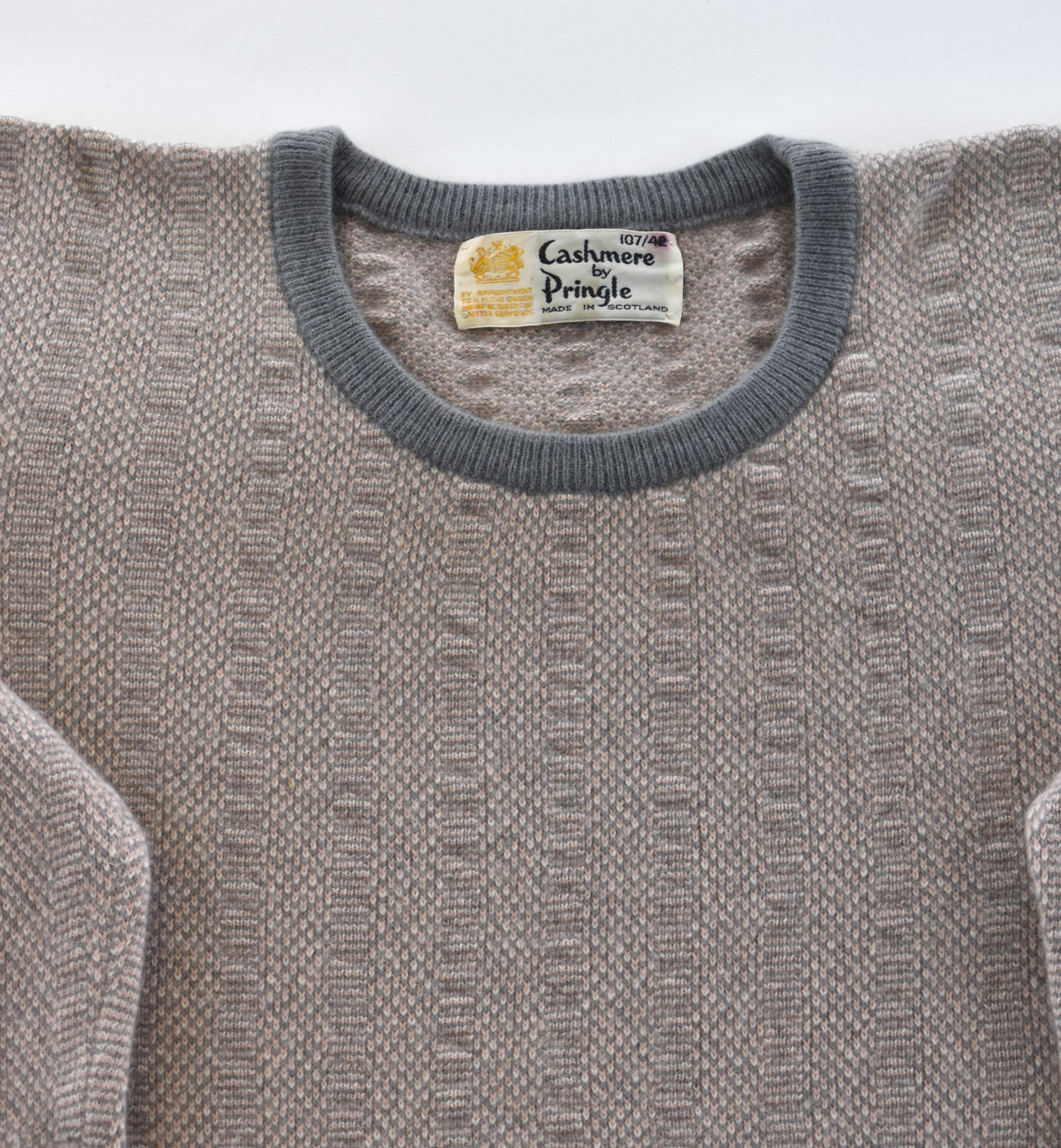 70s PRINGLE OF SCOTLAND Cashmere Woman Pullover - Etsy