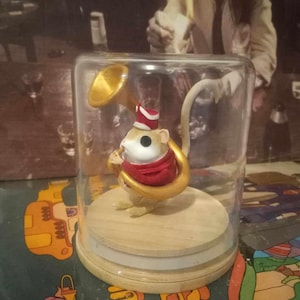 Tiny Tuba Player Circus Mouse mice display Figure