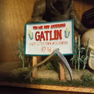 Les enfants du maïs Gatlin Stephen King Diorama horreur