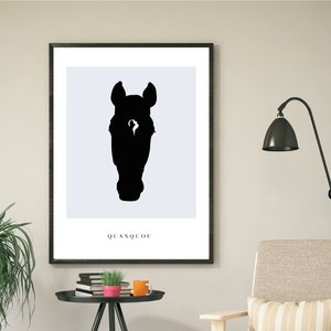 Animals| Personalized illustration shadow effect of your pet (horse, dog, cat, rabbit ...)