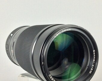 ☆美品【CONTAX】Carl Zeiss Sonnar 210mm F4 T* CONTAX CARL ZEISS SONNAR 210MM F4 T 645 MEDIUM FORMAT CAMERA
