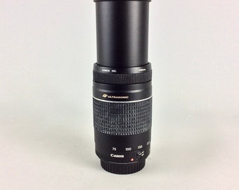 20/104-21 Canon キヤノン ULTRASONIC EF 75-300mm 1:4-5.6 IS レンズ