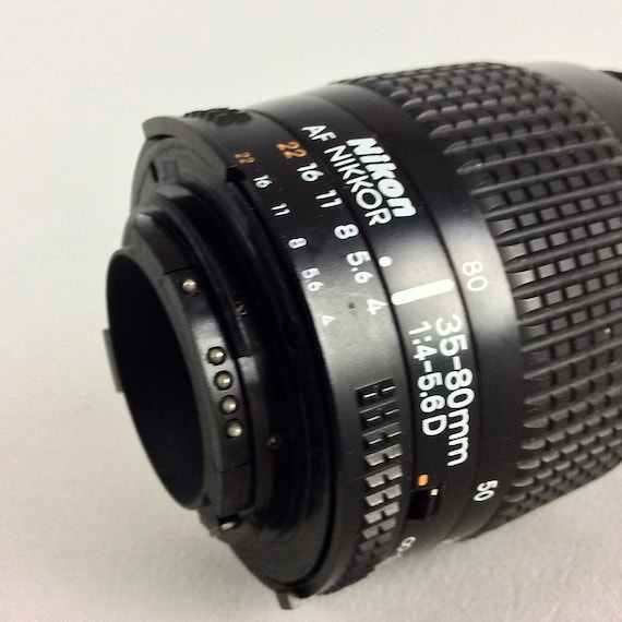 ニコン AF ニッコール 35-80mm ズームレンズ – ブラック、F4-5.6 D