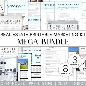Real Estate PRINTABLE Marketing Kit Home Buyer Guide | Etsy