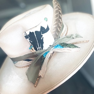 Western custom wide brim
