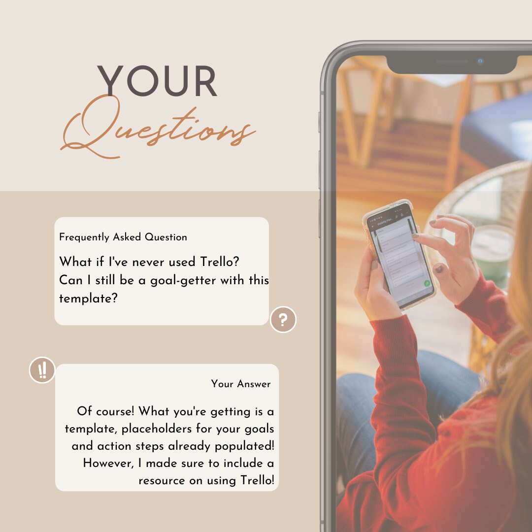 Quarterly Planning & Goal Setting Trello Template 90day Etsy