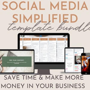 Content Planner Trello Template Bundle| Social Media Growth System | Content Calendar | Engagement Plan | Content Ideas | Editable Template