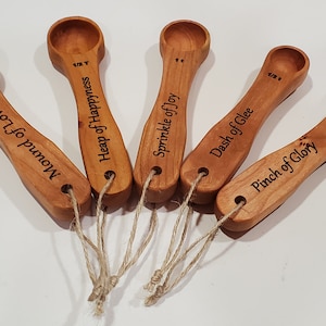 Wooden Measuring Spoon file download .SVG .DXF DIGITAL download only