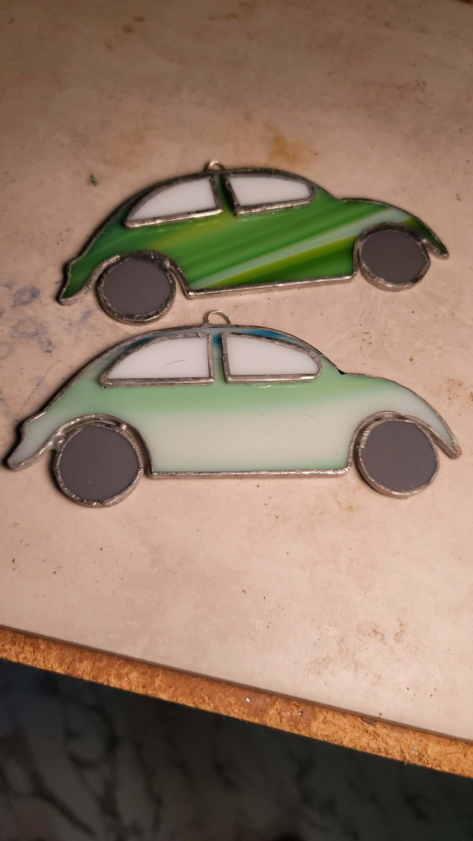 Stained Glass Vw Bug Window Decor, Vw Bug Suncatcher, Vw Bug