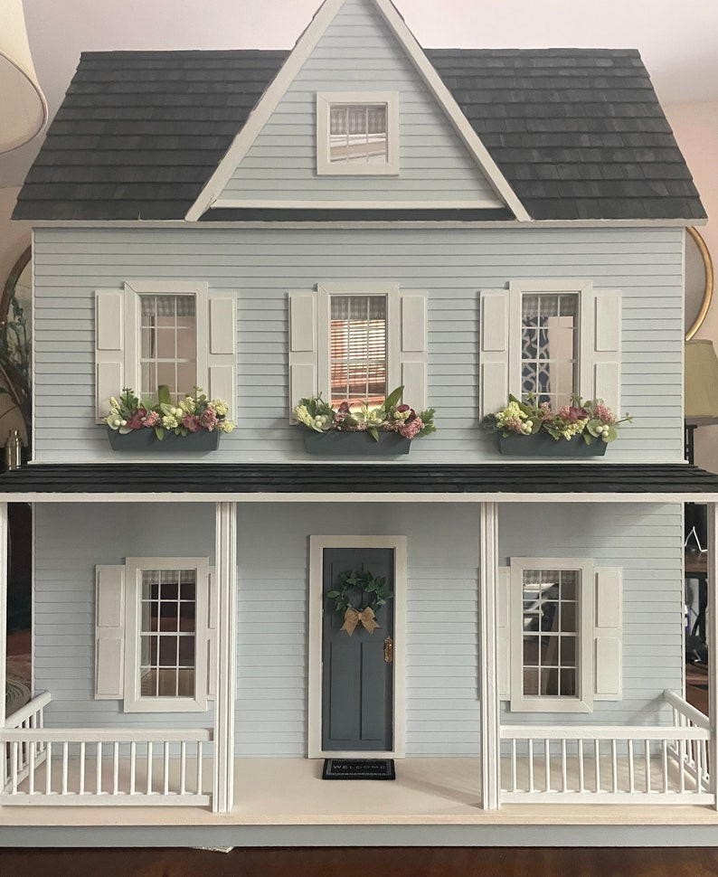 Dollhouse Fully Assembled Custom Built Heirloom Quality Etsy