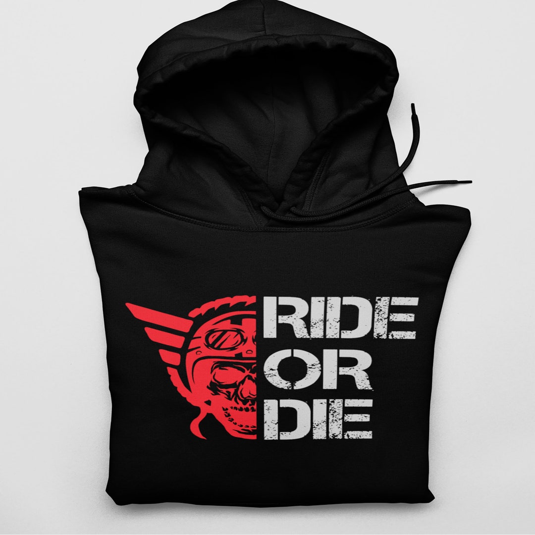 White Wellington Ride or Die Hoodie