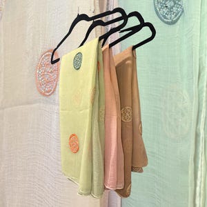 Linen-Modal Hijab with Rhinestones - Stylish Hijabs for Wedding | Elegant Hijab Scarves