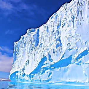 Tall Iceberg
