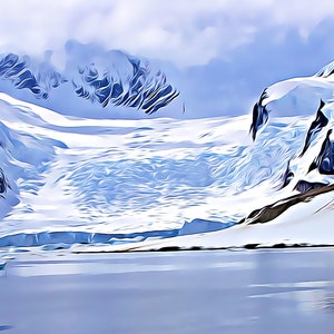 Moving Glacier