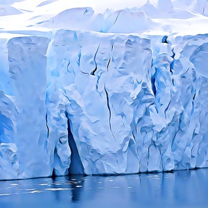 Calving Glacier