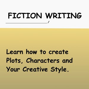 Fiction Writing | How to Write Fiction | PDF Download Guide